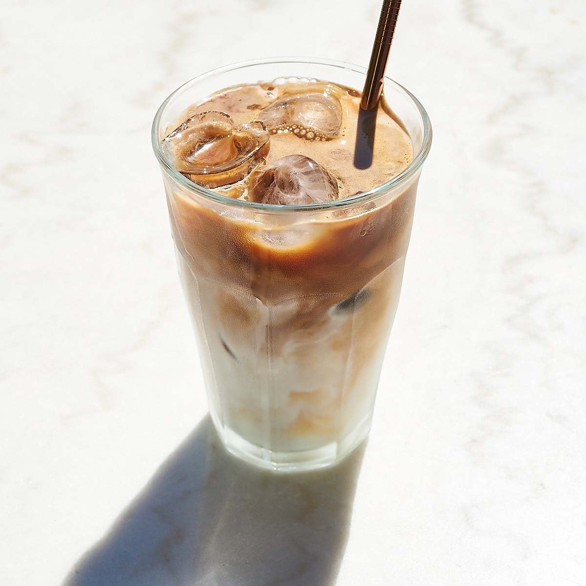 Iced Caramel Café Latte