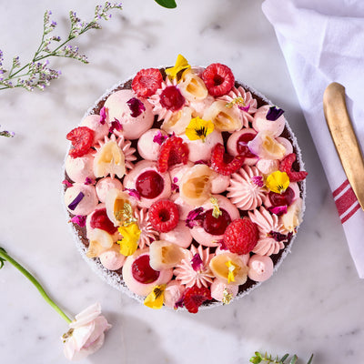 Fleur of Isphahan Cake