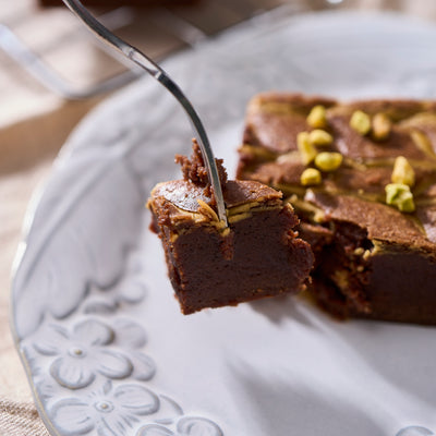 Pistachio Brownie (slice)
