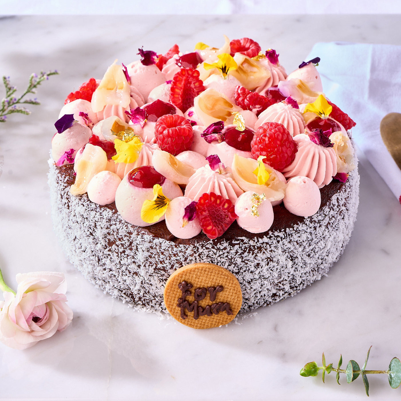 Fleur of Isphahan Cake