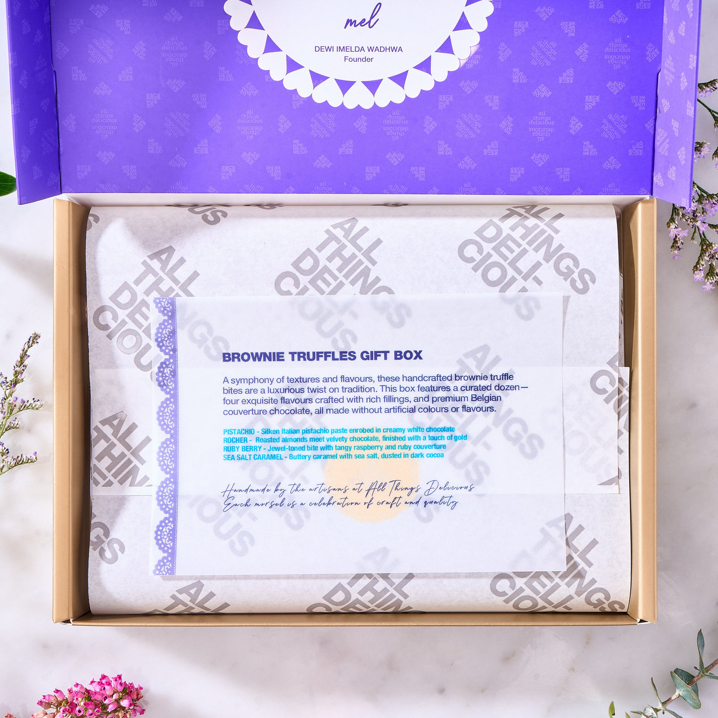 Brownie Truffle Gift Box