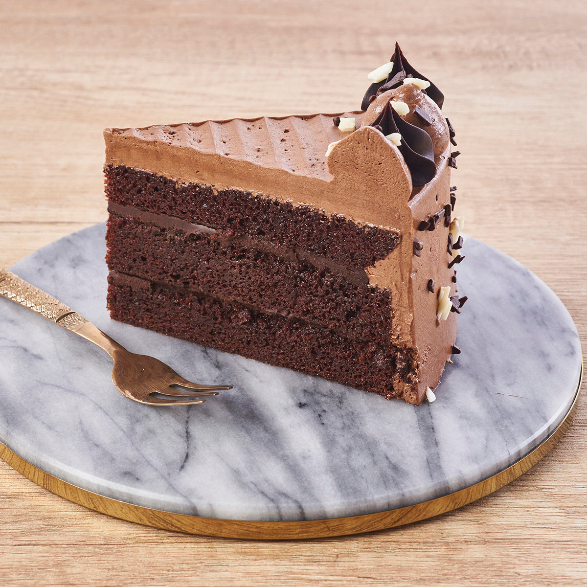 Good Ol’ Chocolate Cake (Slice)