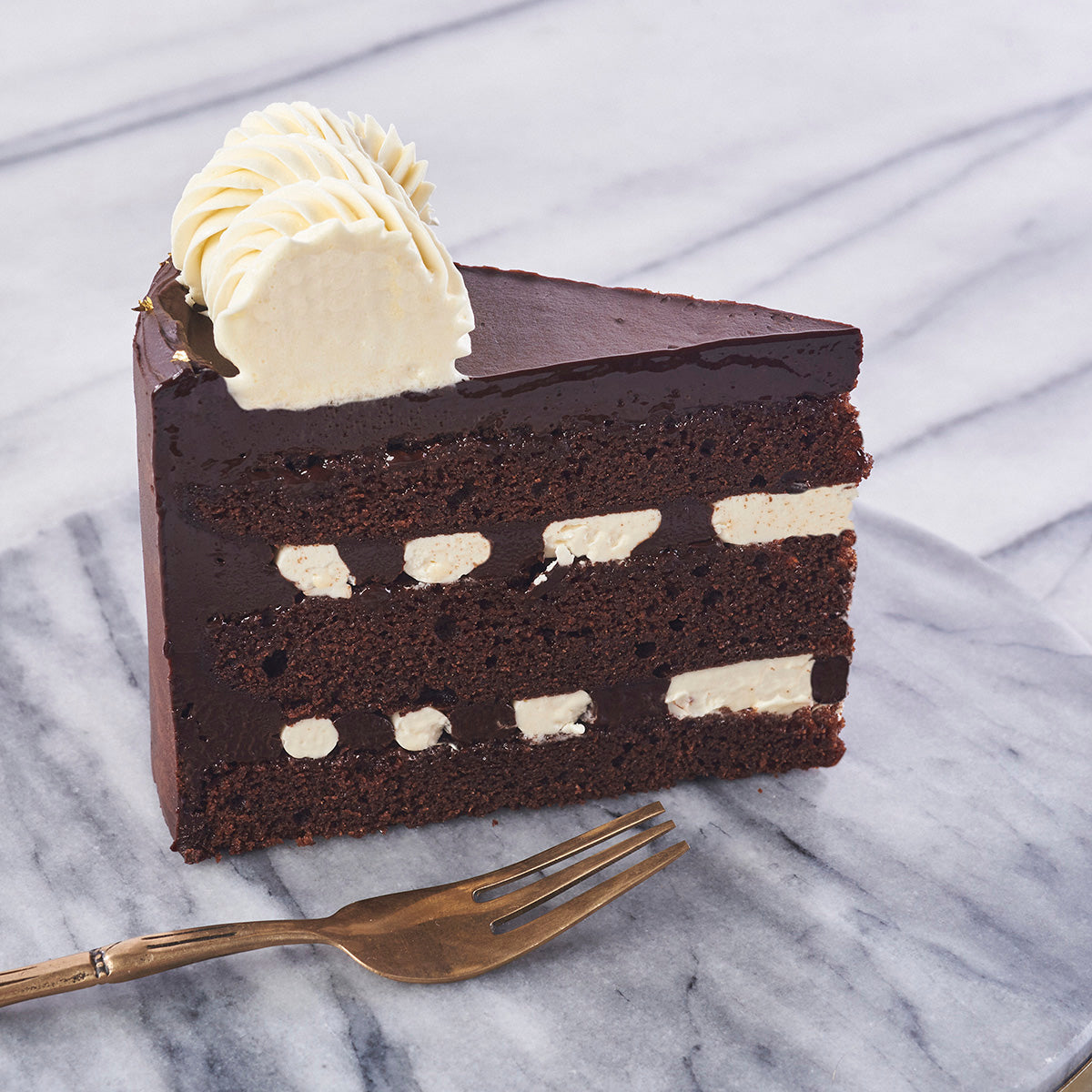 Monochrome Cake (Slice)