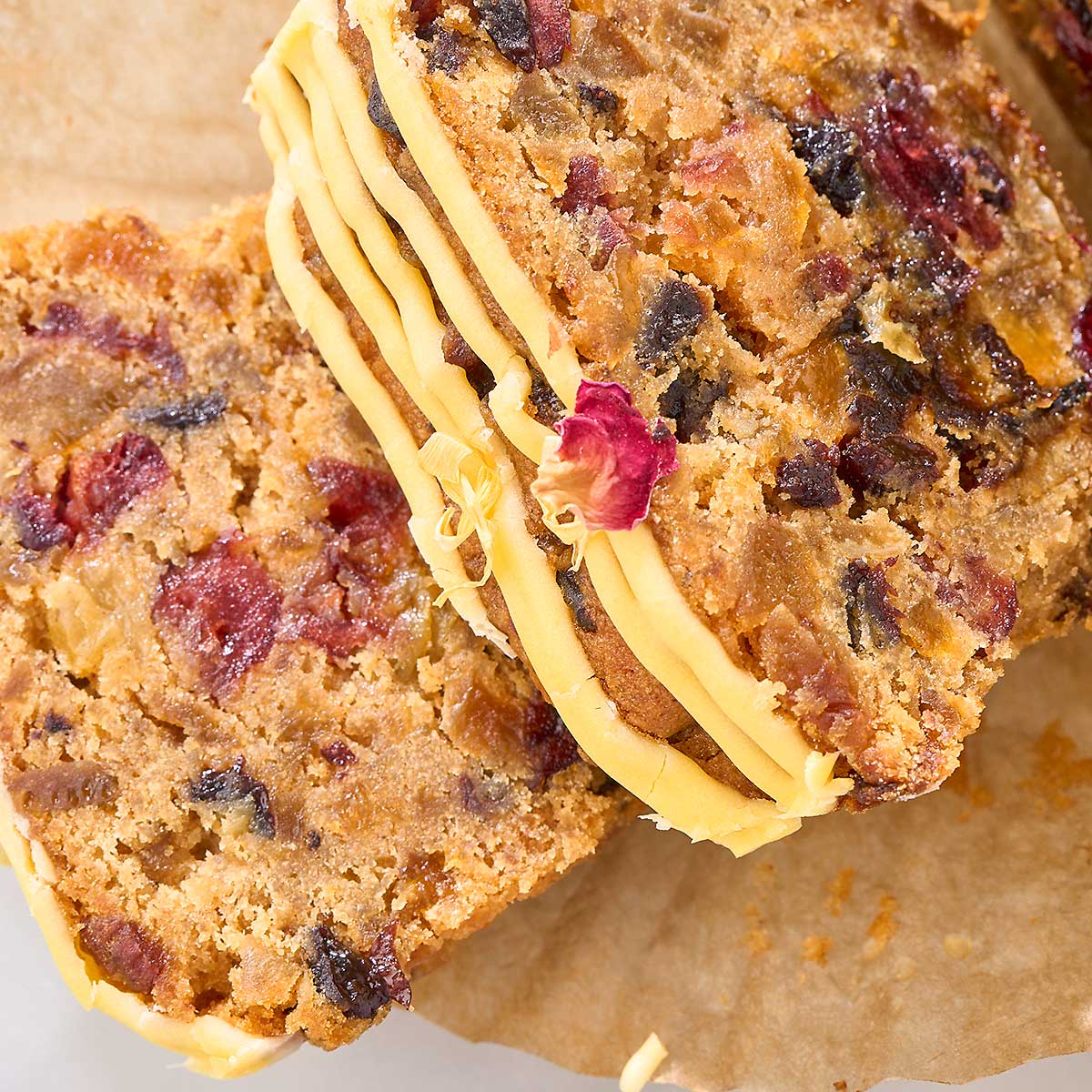 Christmas Fruit Cake Slide Box